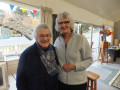 G24 Felicity Knubley  nee Guinness  a grand daughter of Edwin Guinness a former mayor of Timaru and founder of Pyne Gould Guinness  with Glennis Smith  May 2018
