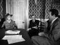 The Earl and Countess in discussion with Robert Maxwell in 1969
